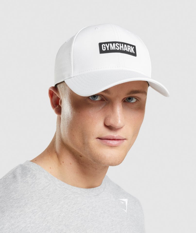 Gymshark Snapback Sapkák Fehér | HU-H-143