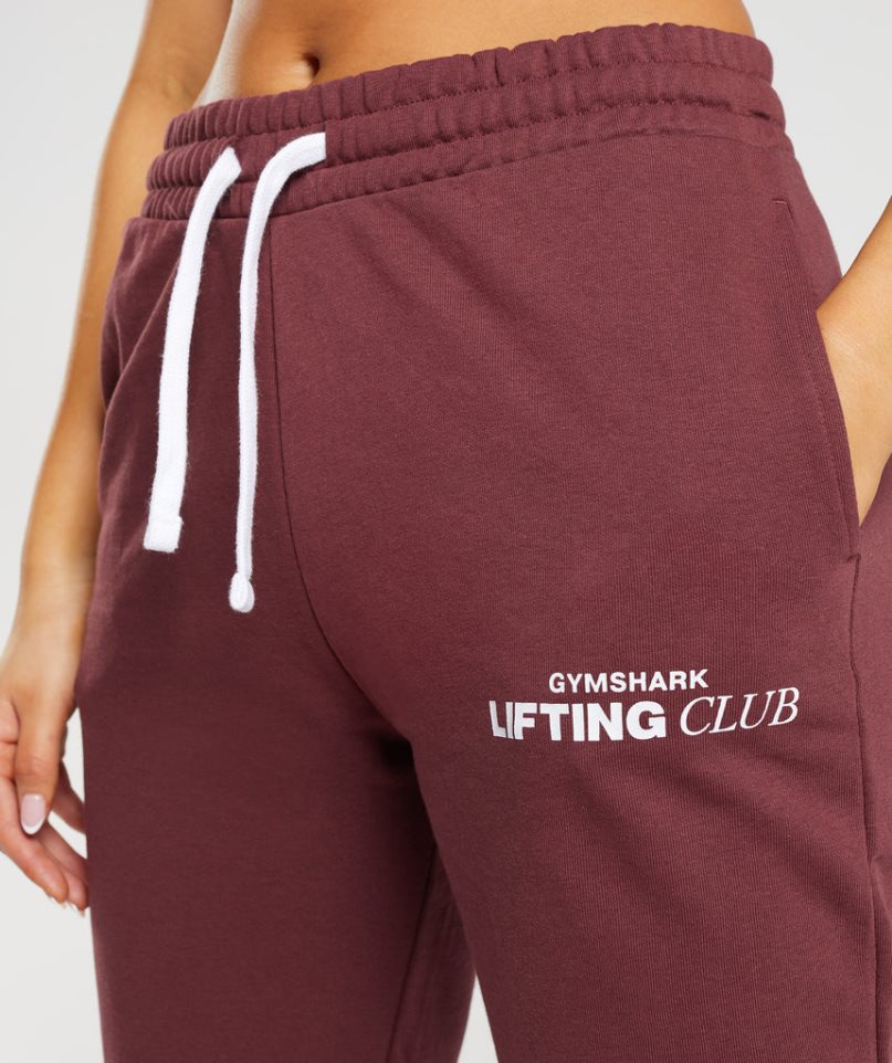 Gymshark Social Club Női Jogger Nadrág Barna | HU-I-593