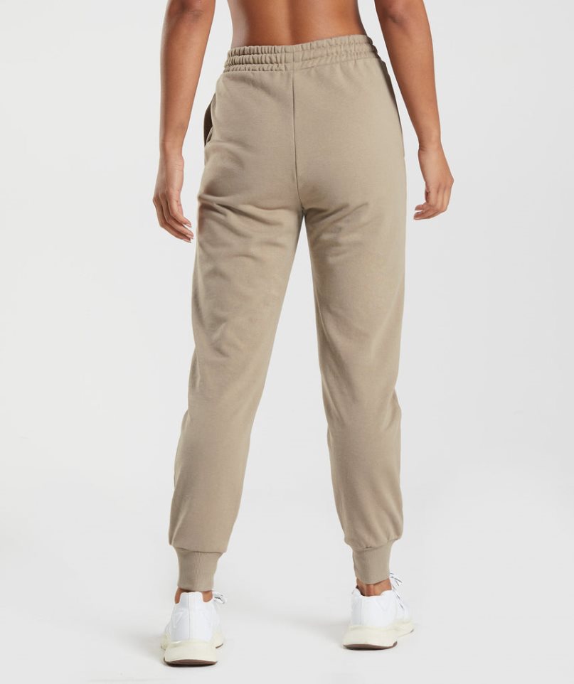 Gymshark Social Club Női Jogger Nadrág Khaki | HU-B-817
