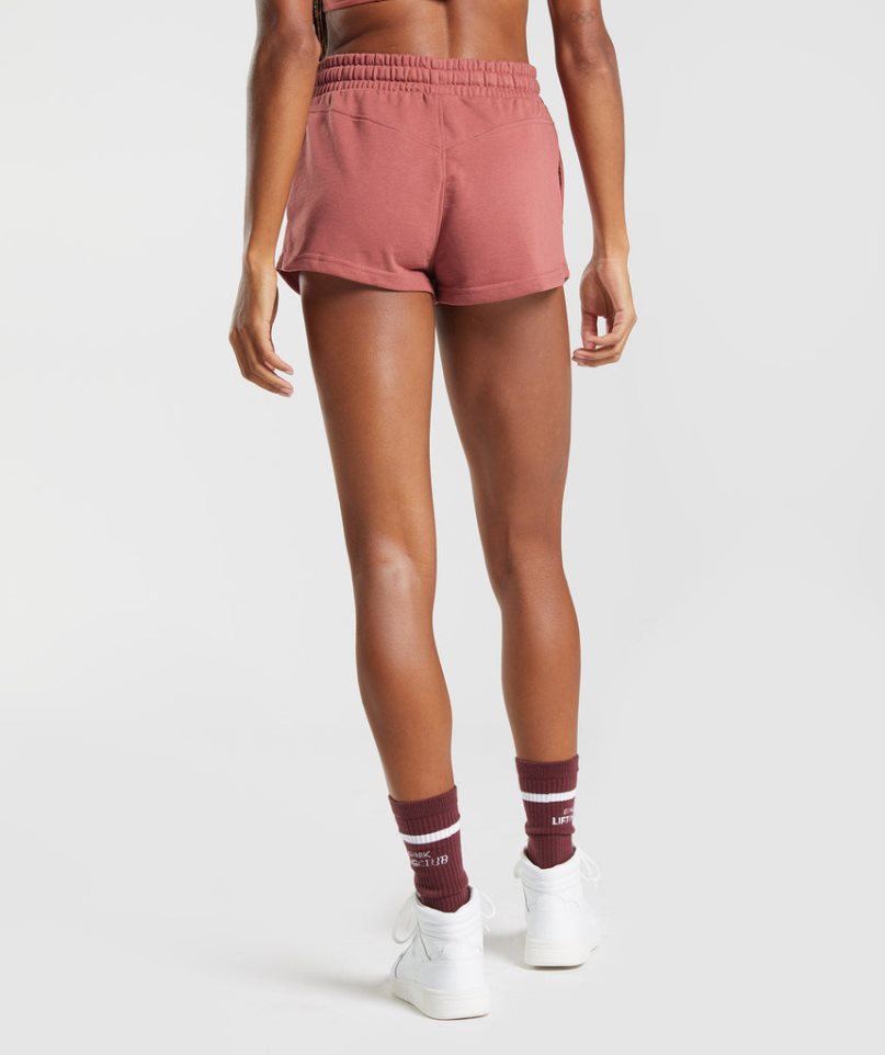 Gymshark Social Club Női Rövidnadrág Rózsaszín | HU-W-458