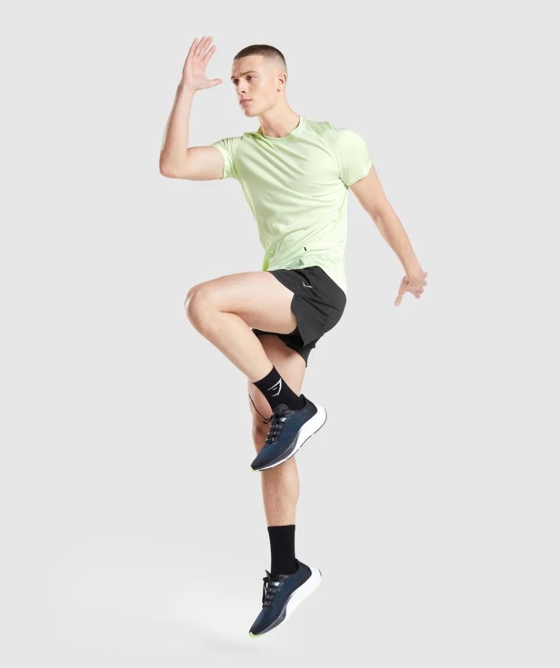 Gymshark Speed Evolve Férfi Póló Világos Zöld | HU-E-236