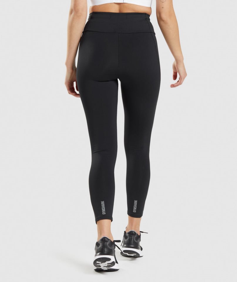 Gymshark Speed Női Leggings Fekete | HU-K-814