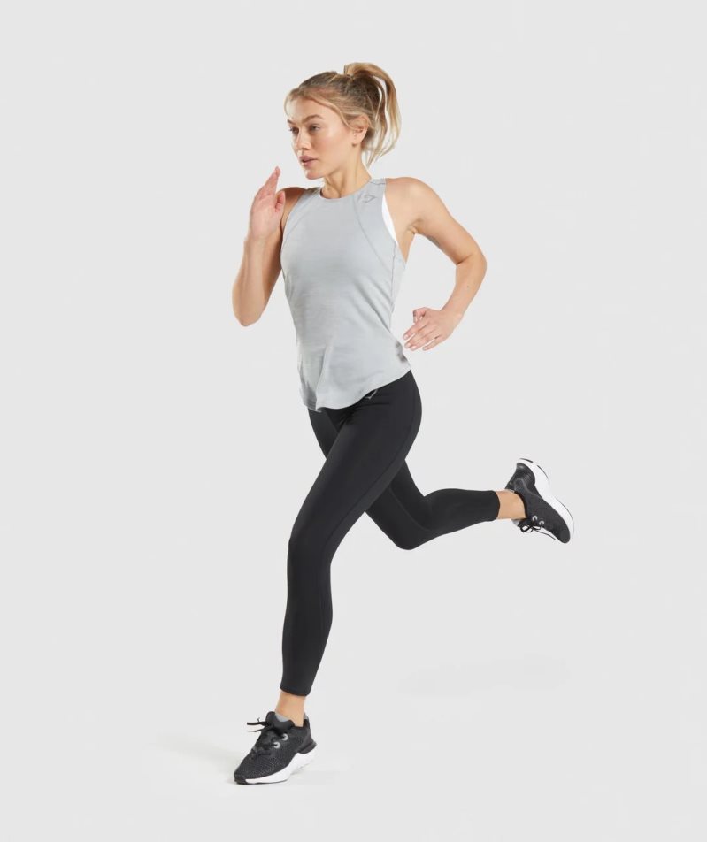 Gymshark Speed Női Leggings Fekete | HU-K-814