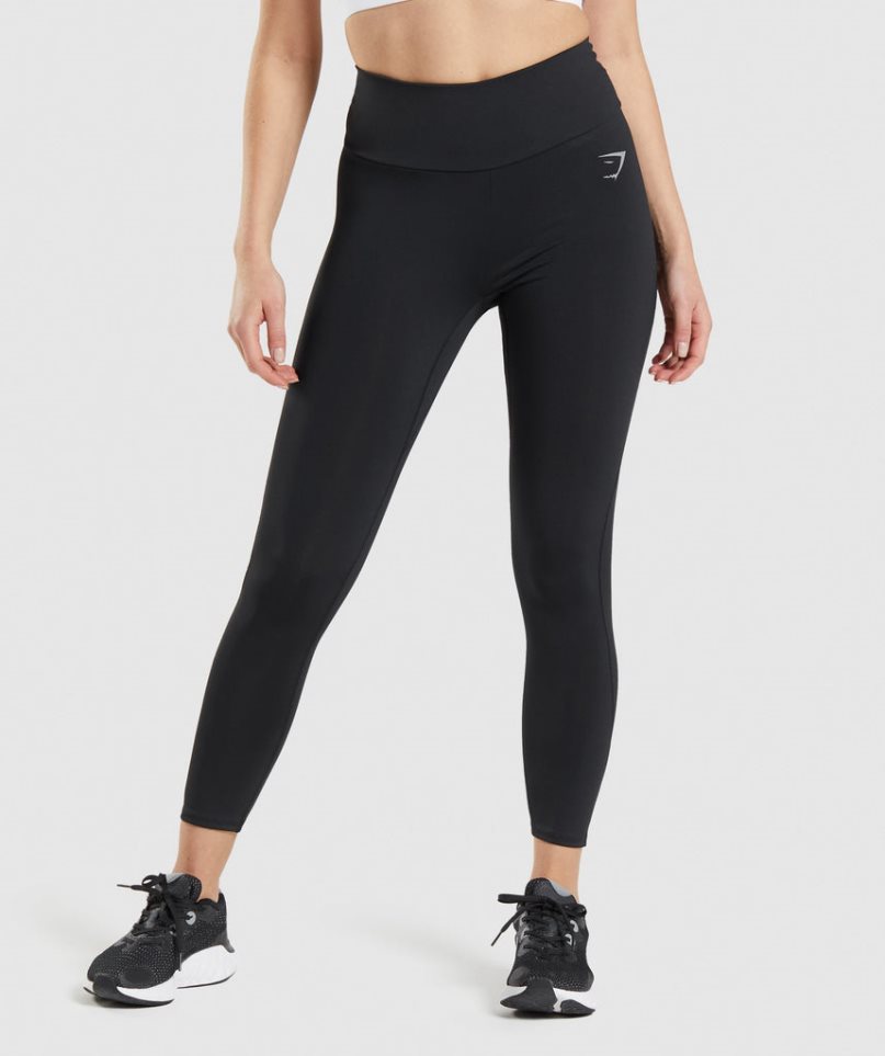 Gymshark Speed Női Leggings Fekete | HU-K-814