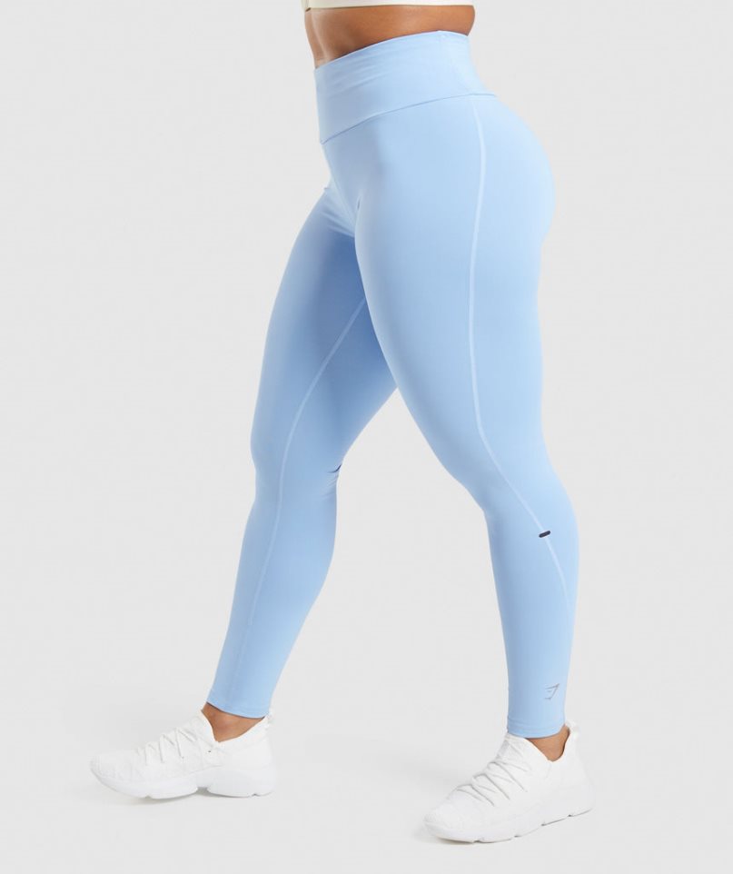 Gymshark Speed Női Leggings Világos Kék | HU-P-743