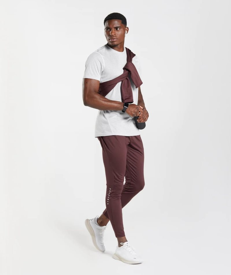 Gymshark Sport Férfi Jogger Nadrág Bordó | HU-L-378
