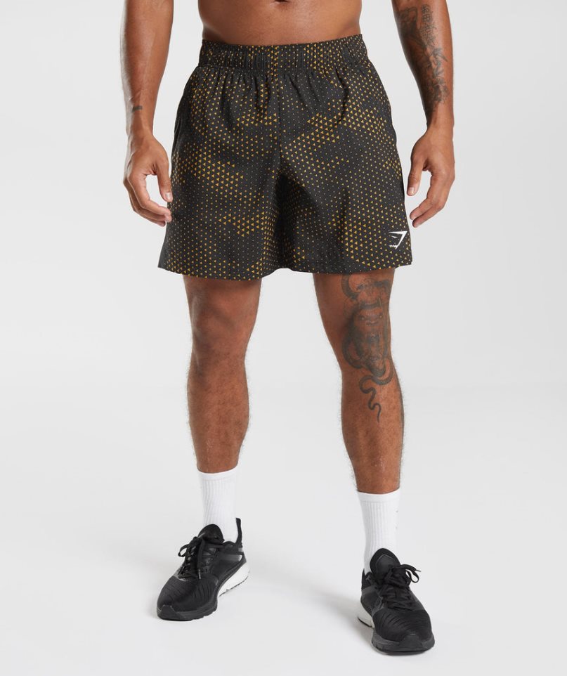 Gymshark Sport Férfi Rövidnadrág Fekete | HU-R-180