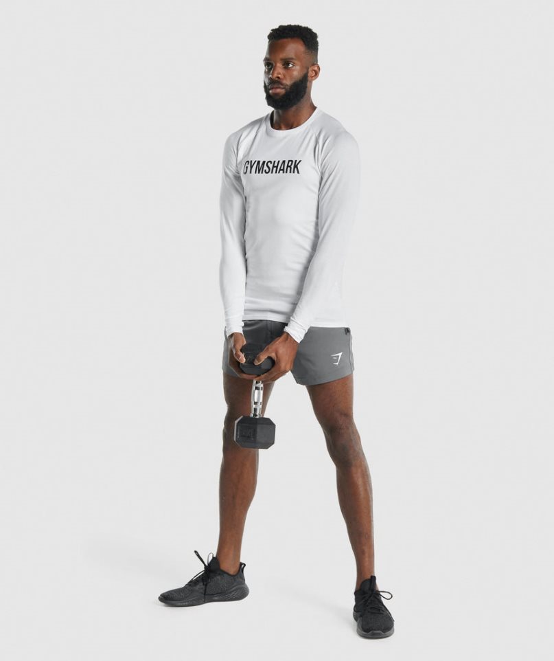 Gymshark Sport Férfi Rövidnadrág Szürke | HU-U-480