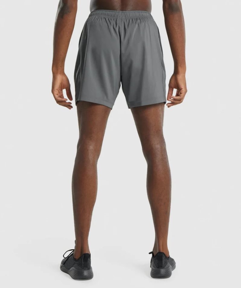 Gymshark Sport Férfi Rövidnadrág Szürke | HU-U-480