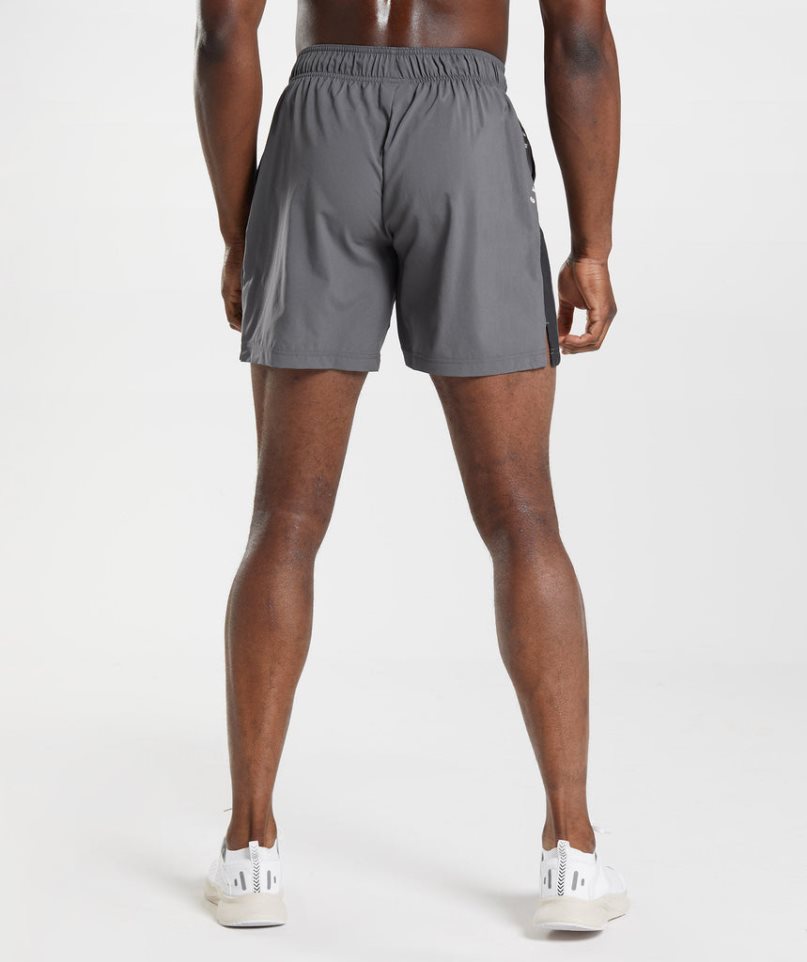 Gymshark Sport Férfi Rövidnadrág Szürke | HU-V-952