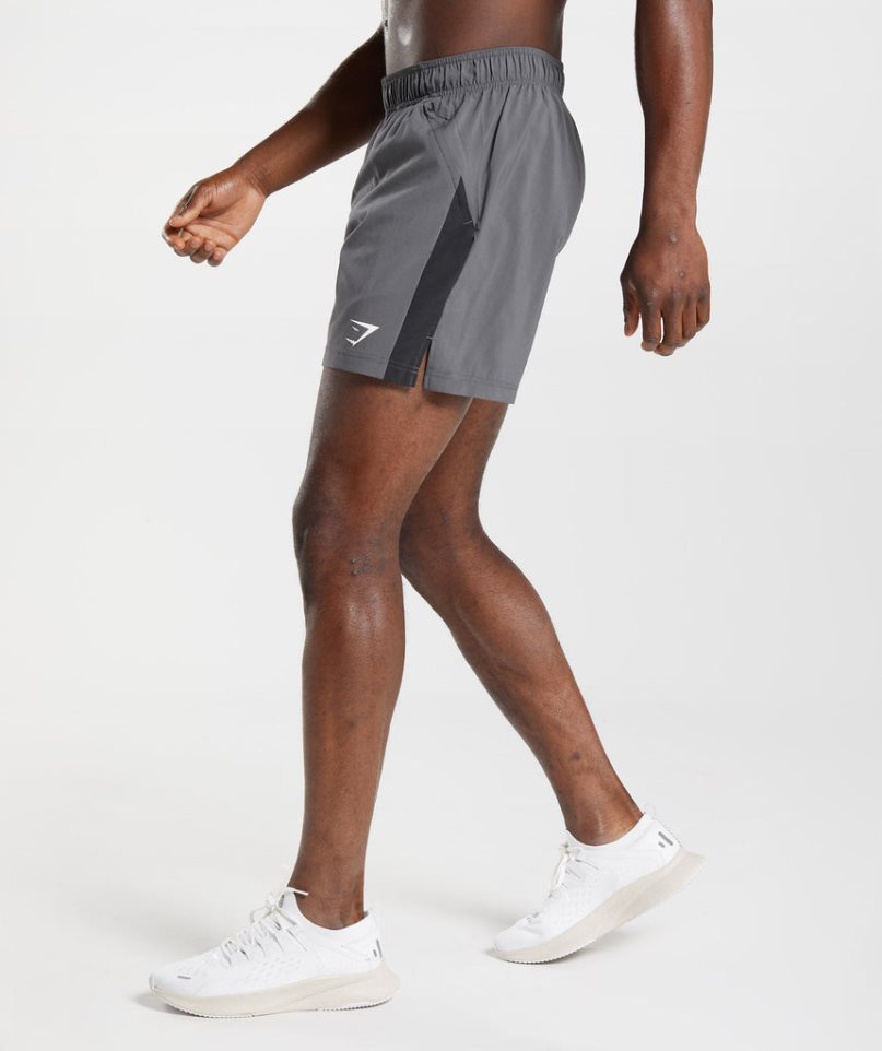 Gymshark Sport Férfi Rövidnadrág Szürke | HU-V-952
