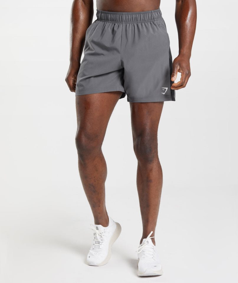 Gymshark Sport Férfi Rövidnadrág Szürke | HU-V-952