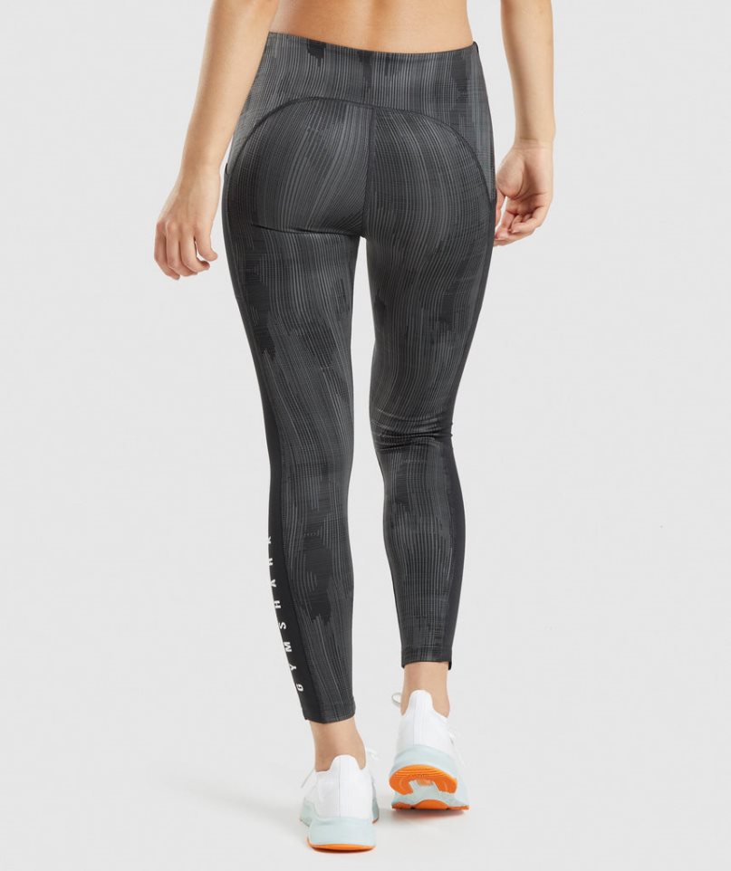 Gymshark Sport Női Leggings Fekete | HU-E-651