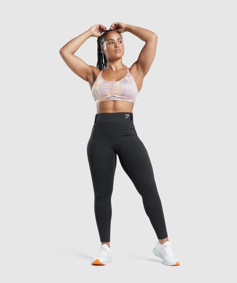 Gymshark Sport Női Leggings Fekete | HU-N-901