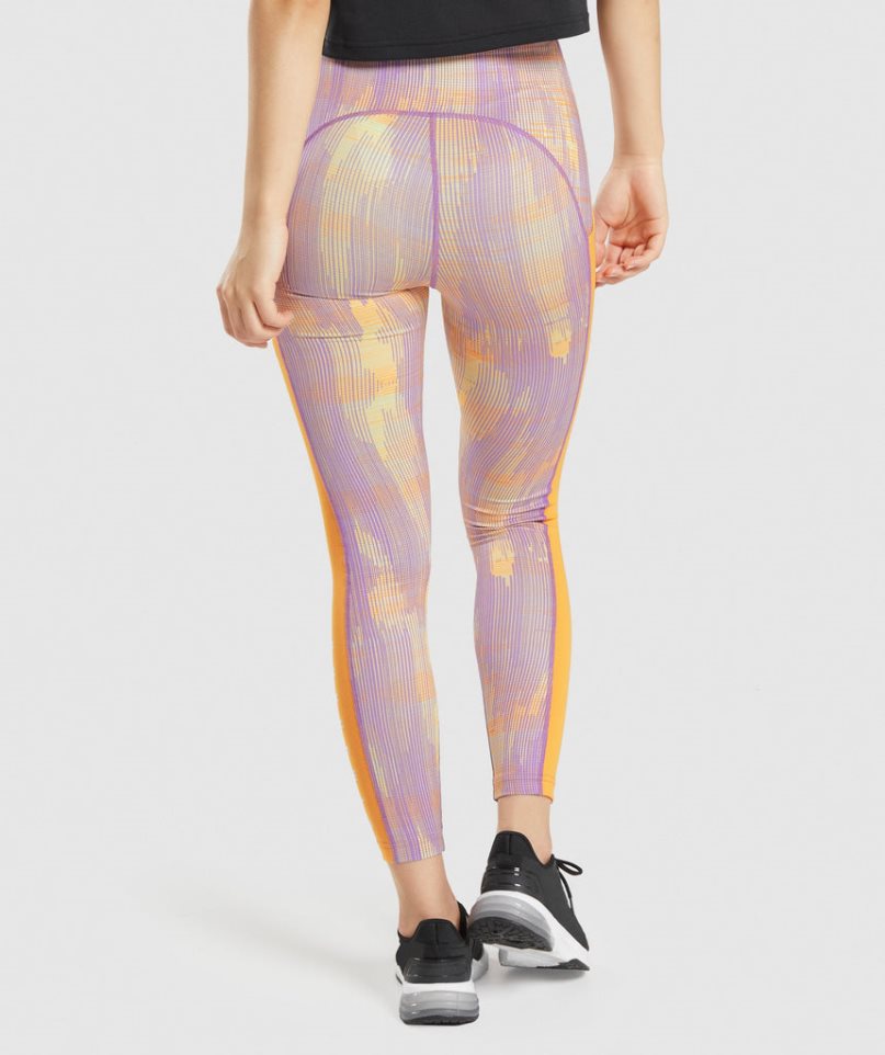 Gymshark Sport Női Leggings Színes | HU-R-473