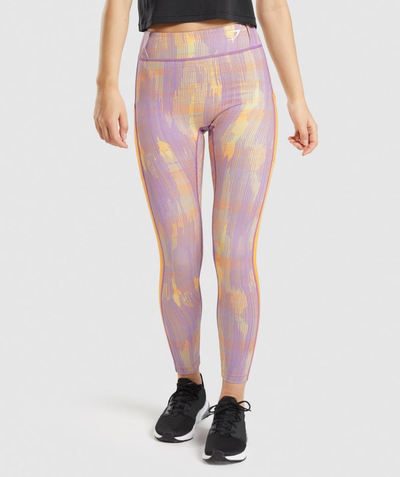 Gymshark Sport Női Leggings Színes | HU-R-473