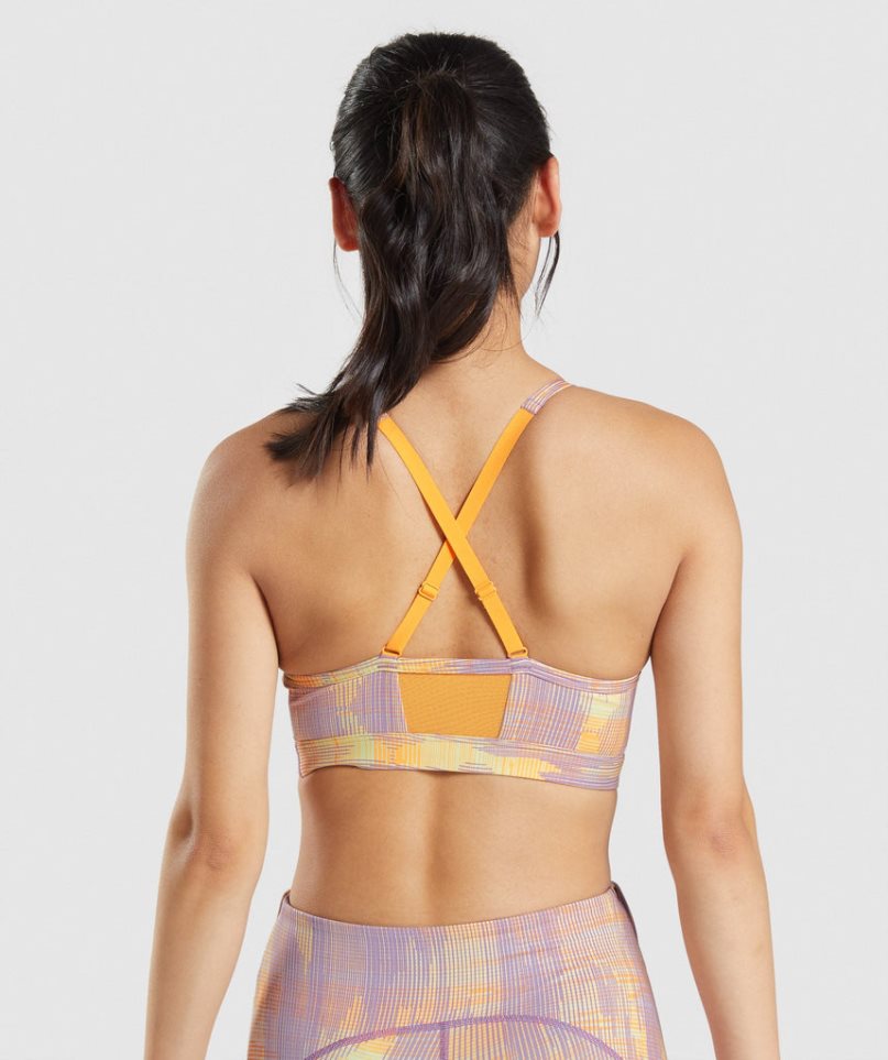 Gymshark Sport Női Sportmelltartó Színes | HU-Y-706