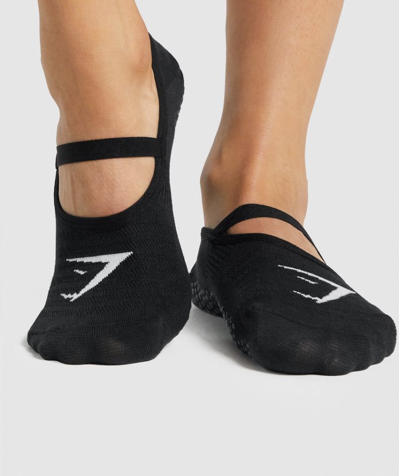 Gymshark Studio Zokni Fekete | HU-Z-394