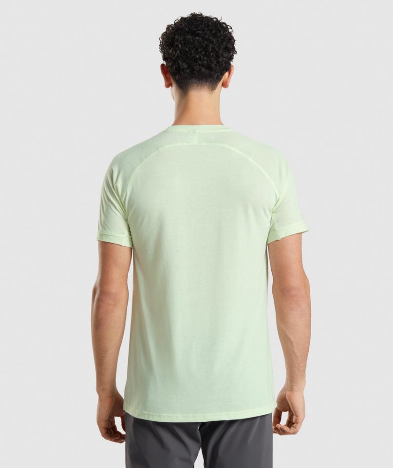 Gymshark Studio Amplify Férfi Póló Menta | HU-C-309
