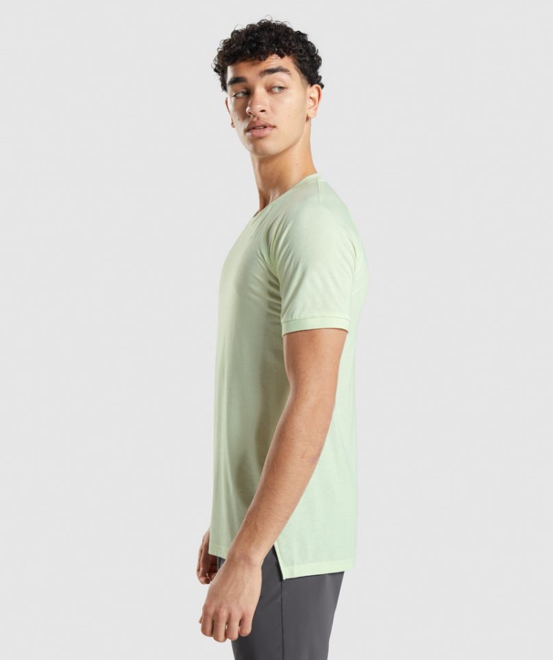 Gymshark Studio Amplify Férfi Póló Menta | HU-C-309