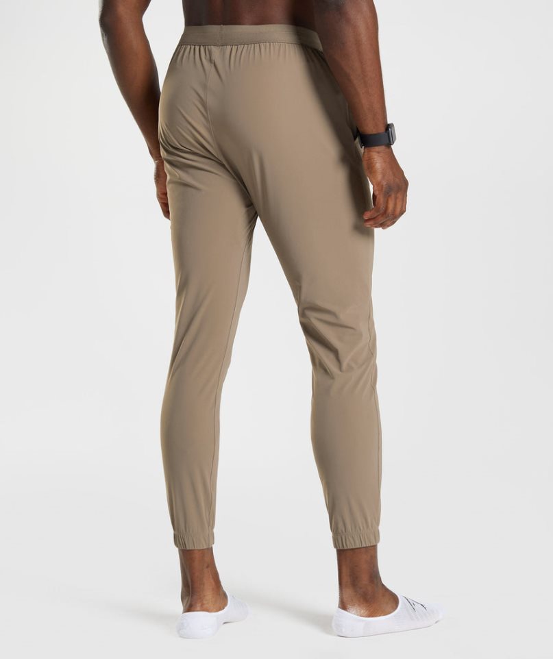 Gymshark Studio Férfi Jogger Nadrág Barna | HU-Z-056