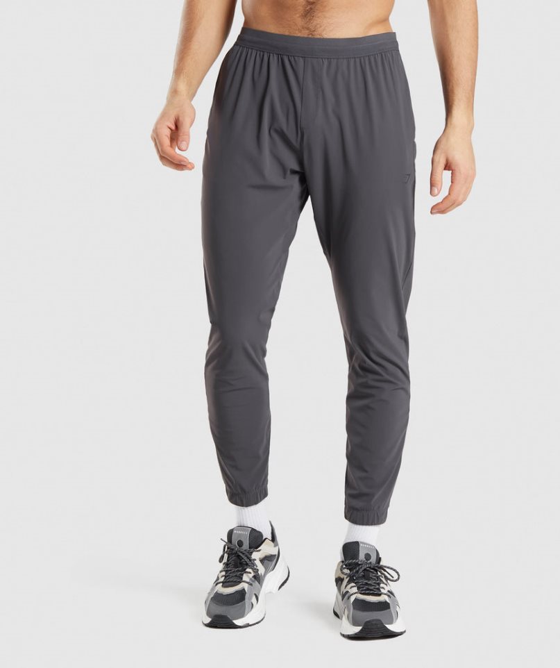 Gymshark Studio Férfi Jogger Nadrág Sötétszürke | HU-E-520