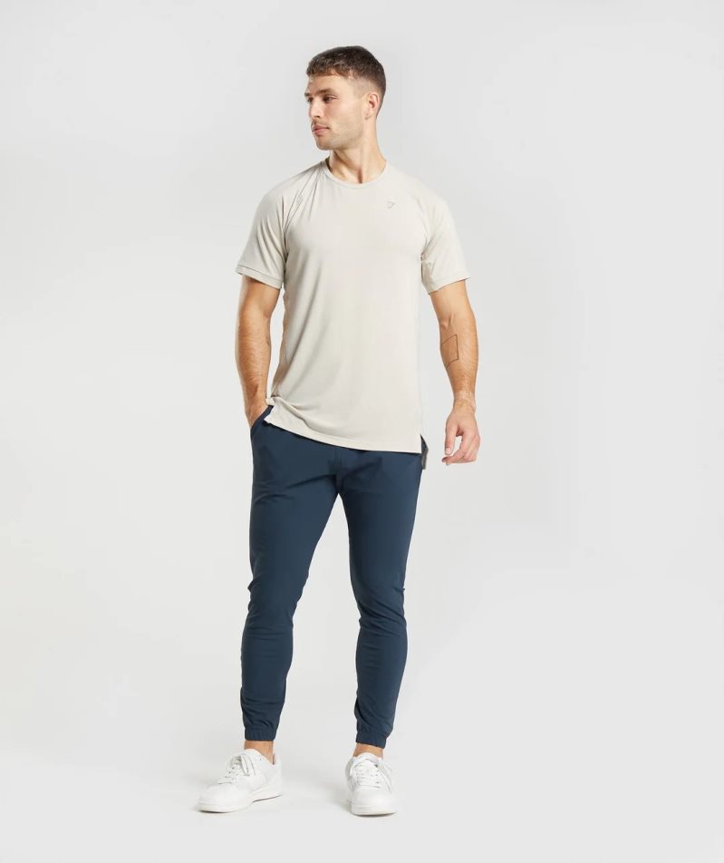 Gymshark Studio Férfi Jogger Nadrág Sötétkék | HU-N-165