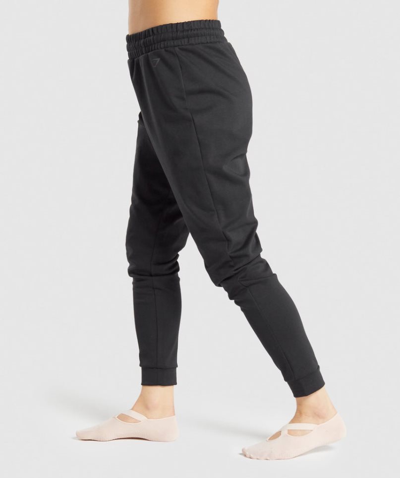 Gymshark Studio Női Jogger Nadrág Fekete | HU-Q-365