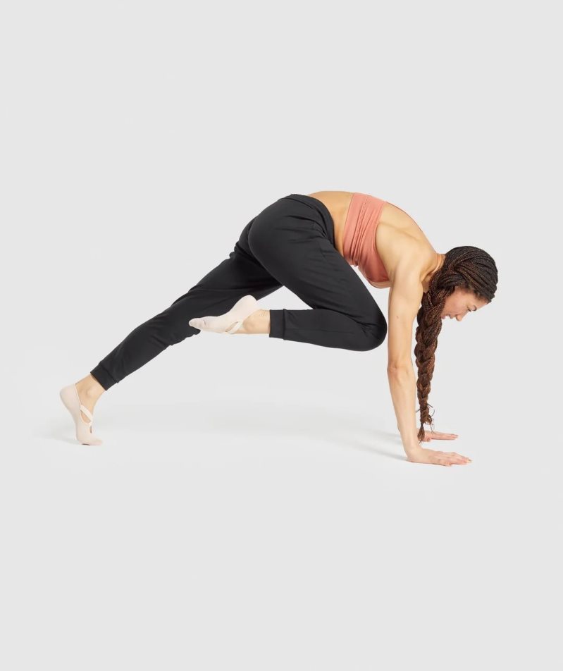 Gymshark Studio Női Jogger Nadrág Fekete | HU-Q-365