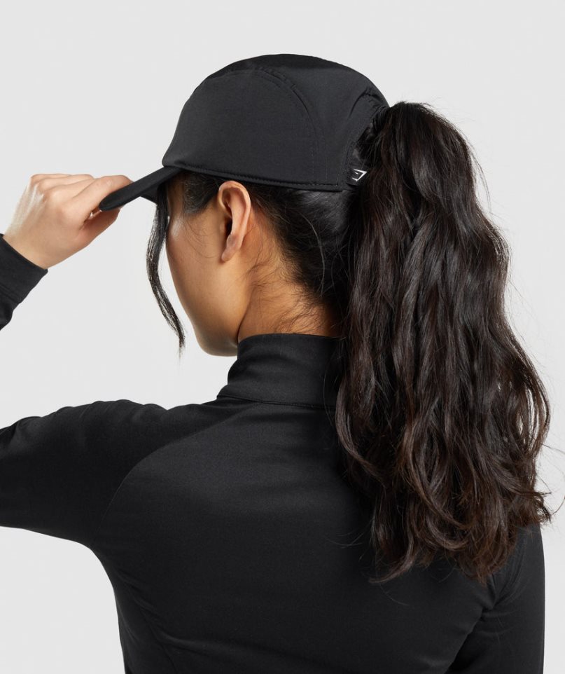 Gymshark Tech Sapkák Fekete | HU-N-071