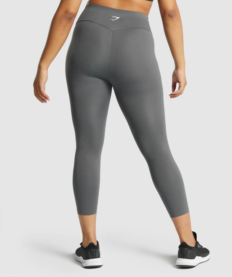Gymshark Torna 7/8 Női Leggings Szürke | HU-A-197