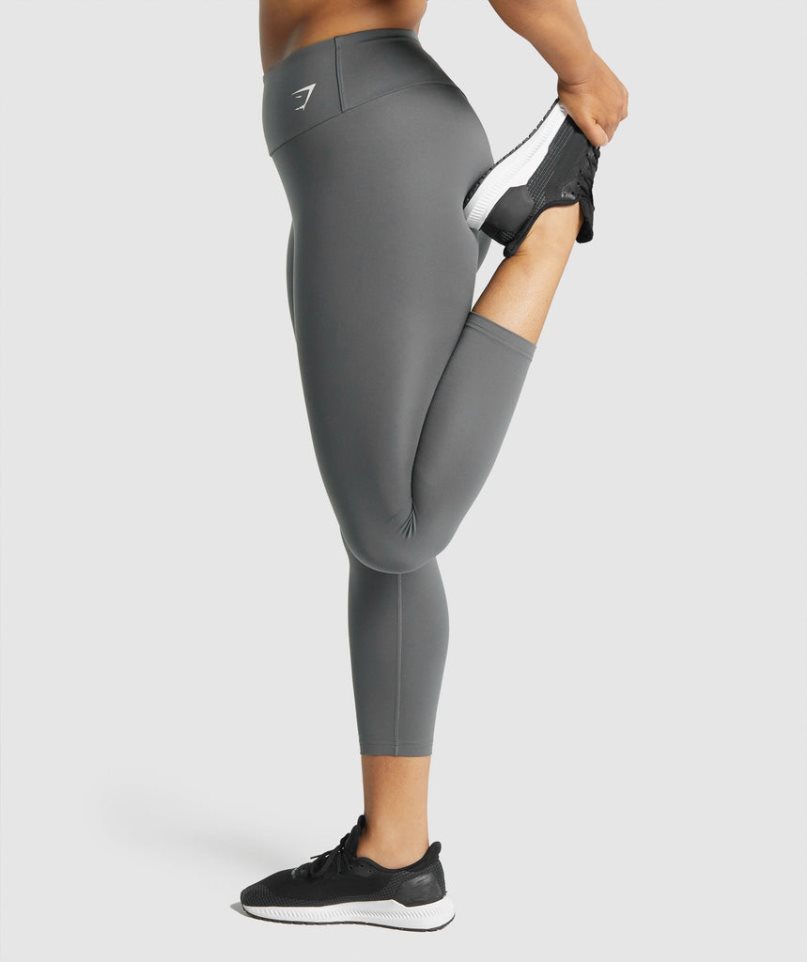 Gymshark Torna 7/8 Női Leggings Szürke | HU-A-197