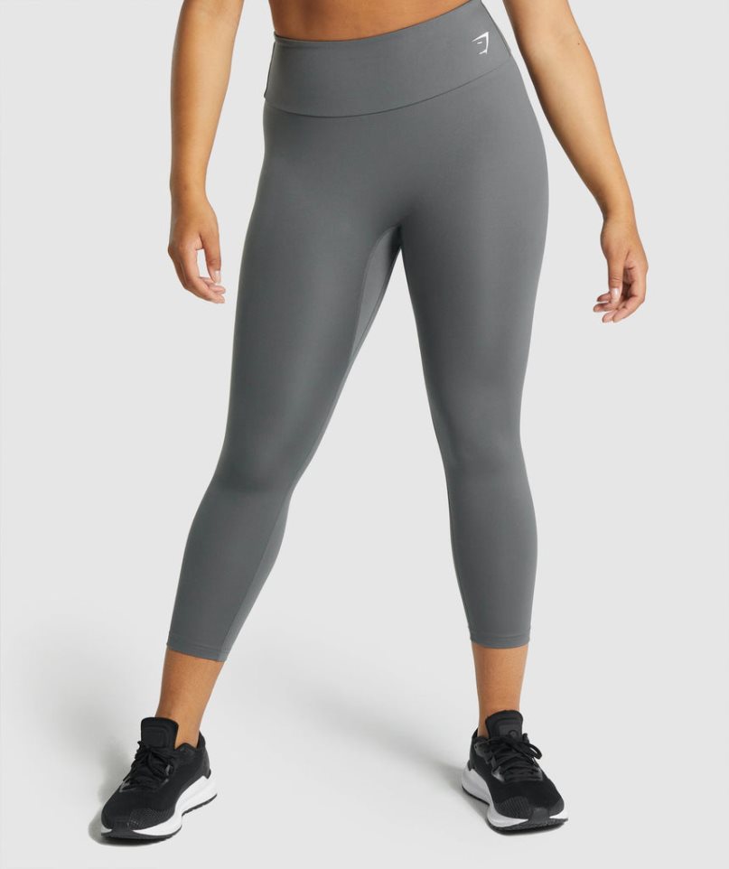 Gymshark Torna 7/8 Női Leggings Szürke | HU-A-197