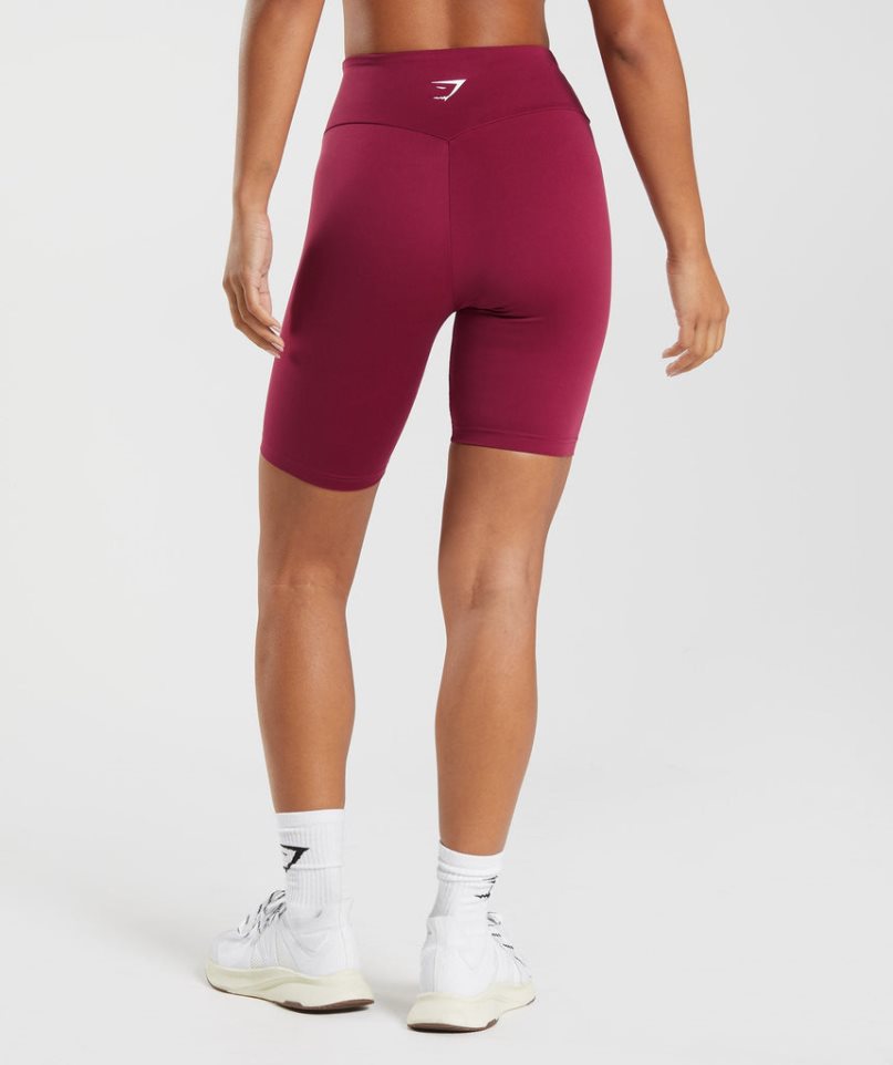 Gymshark Torna Cycling Női Rövidnadrág Fukszia | HU-W-481