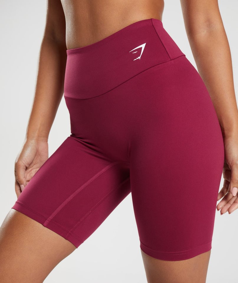 Gymshark Torna Cycling Női Rövidnadrág Fukszia | HU-W-481