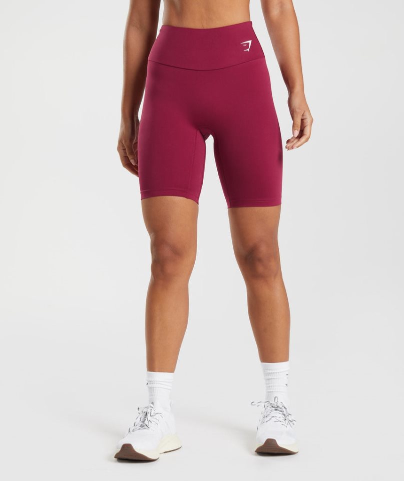 Gymshark Torna Cycling Női Rövidnadrág Fukszia | HU-W-481