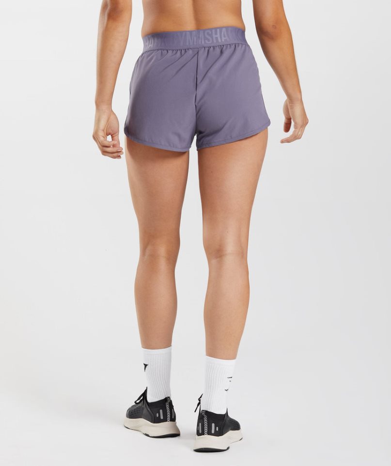 Gymshark Torna Loose Fit Női Rövidnadrág Lila | HU-Y-214