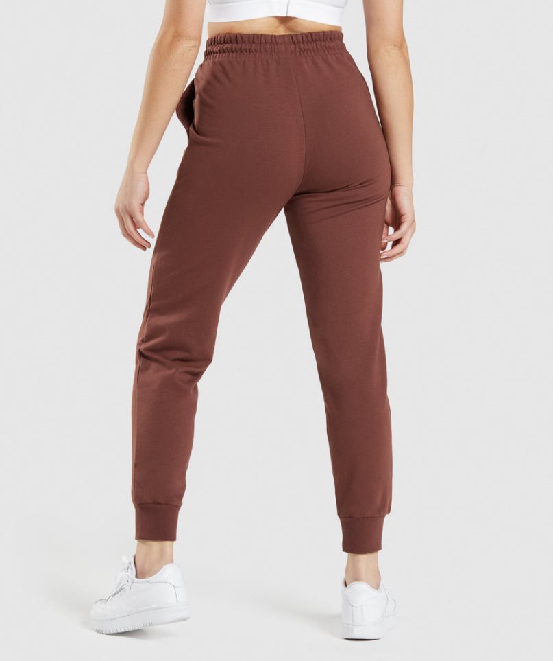 Gymshark Torna Női Jogger Nadrág Sötétbarna | HU-C-713