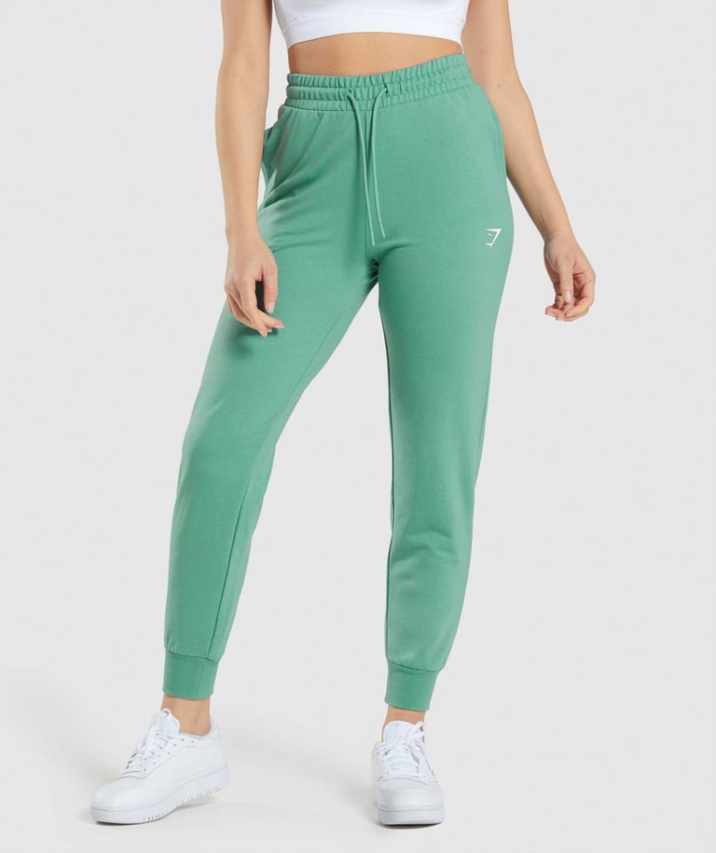 Gymshark Torna Női Jogger Nadrág Zöld | HU-B-374