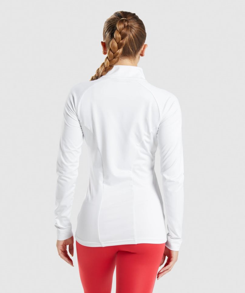 Gymshark Torna Női Kabát Fehér | HU-B-820