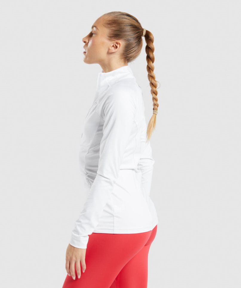 Gymshark Torna Női Kabát Fehér | HU-B-820