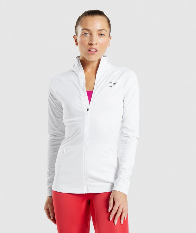Gymshark Torna Női Kabát Fehér | HU-B-820