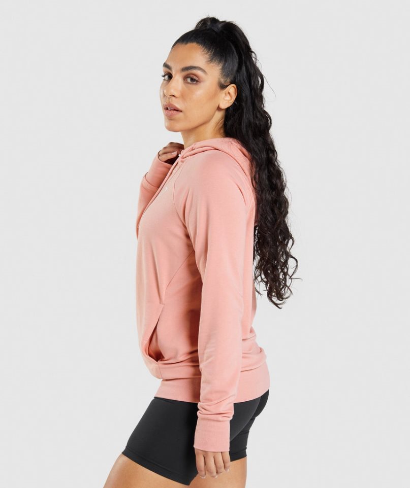 Gymshark Torna Női Kapucnis Pulóver Rózsaszín | HU-I-286