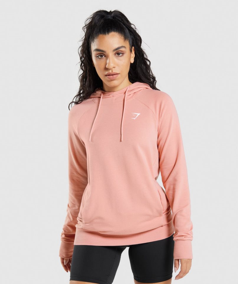 Gymshark Torna Női Kapucnis Pulóver Rózsaszín | HU-I-286