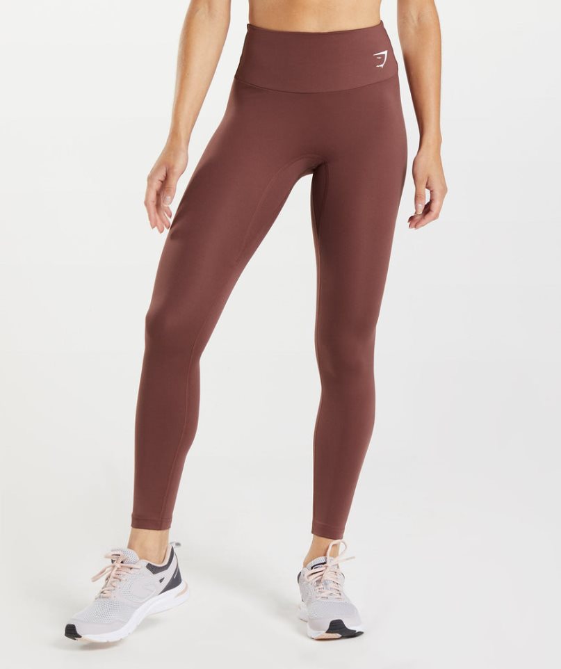 Gymshark Torna Női Leggings Barna | HU-T-481