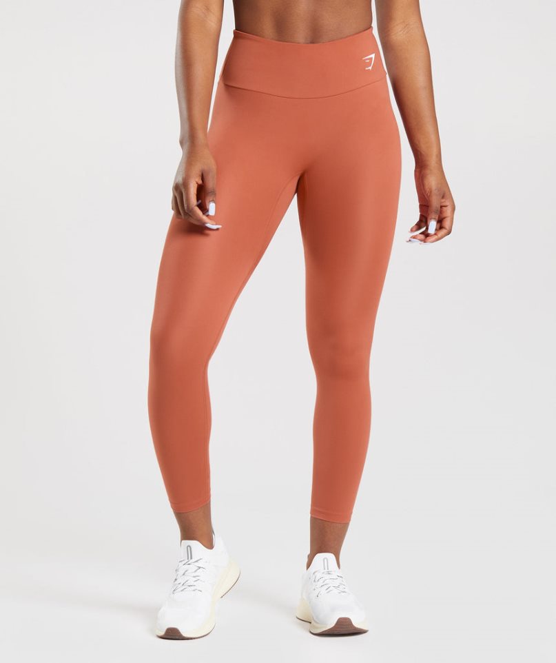 Gymshark Torna Női Leggings Narancssárga | HU-B-519