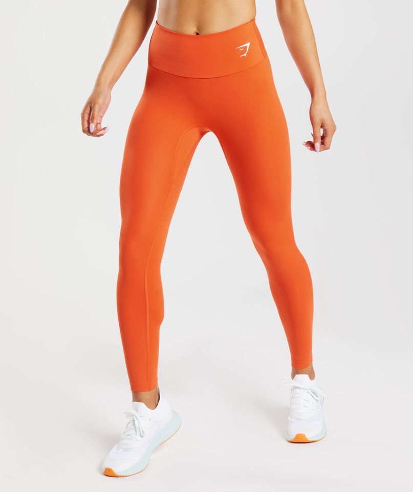 Gymshark Torna Női Leggings Narancssárga | HU-K-908