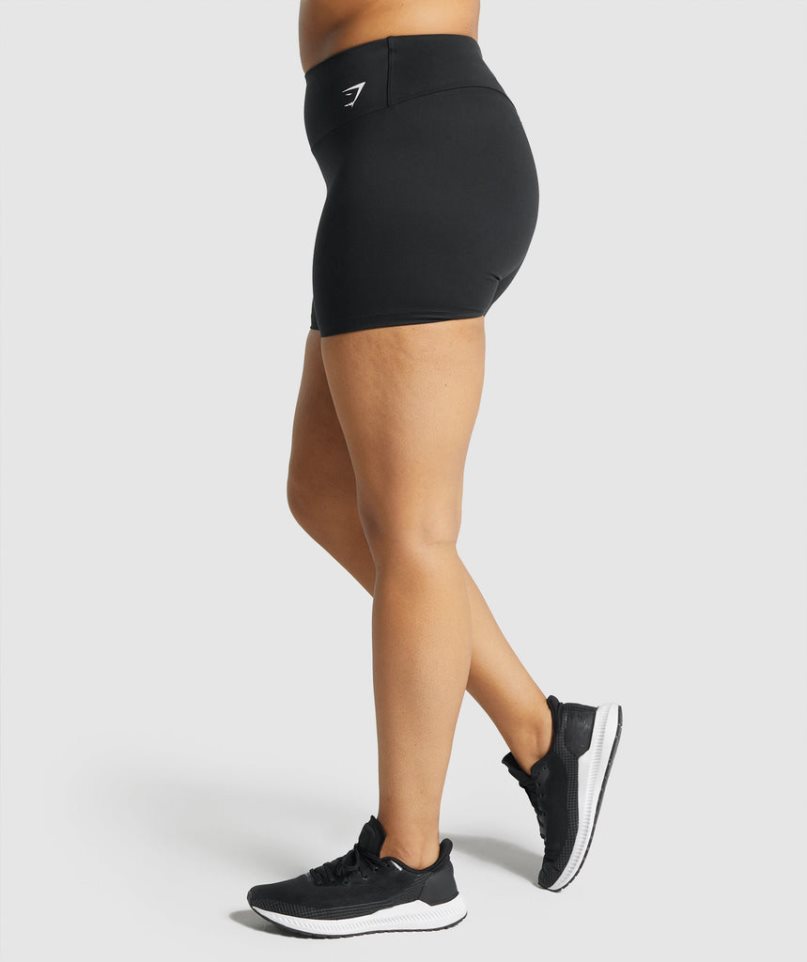Gymshark Torna Női Rövidnadrág Fekete | HU-S-691