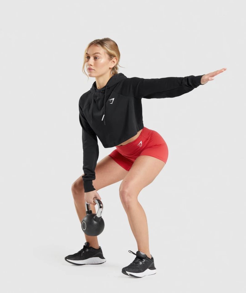 Gymshark Torna Női Rövidnadrág Piros | HU-H-069