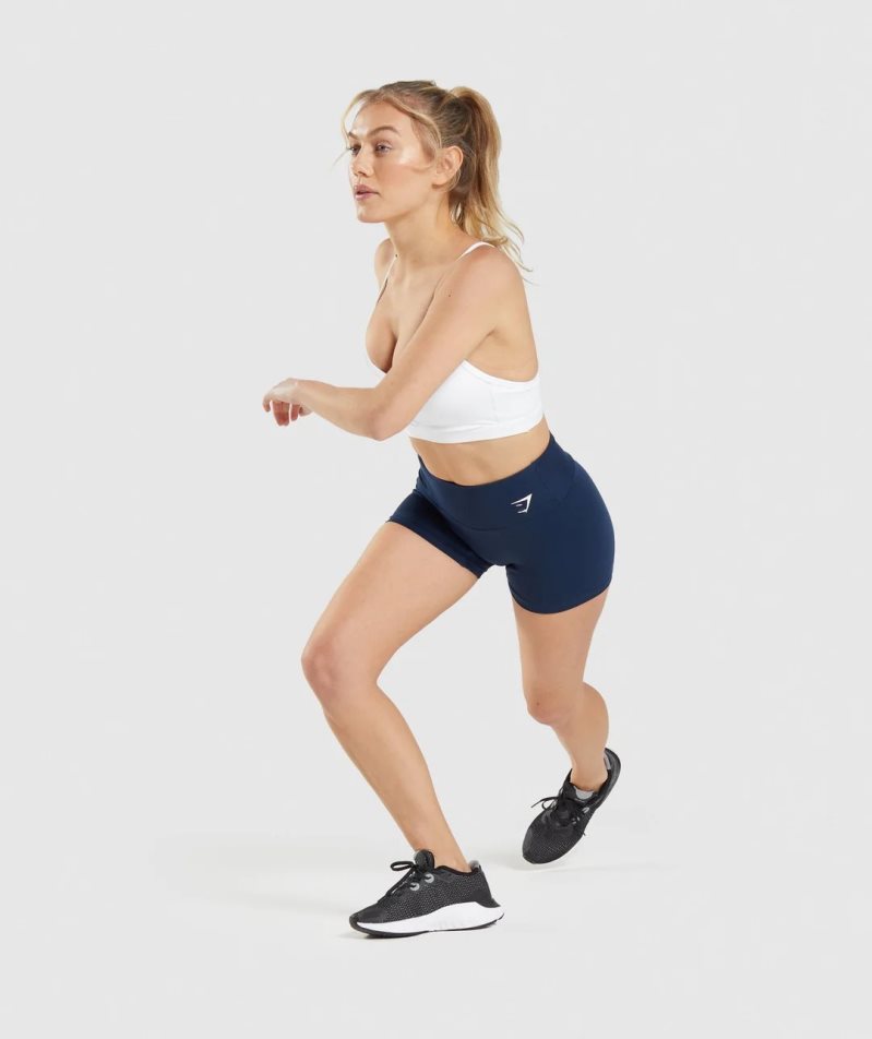Gymshark Torna Női Rövidnadrág Sötétkék | HU-V-138